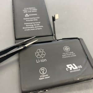 iPhoneX バッテリー交換