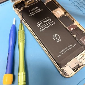 iPhone6splus バッテリー交換修理