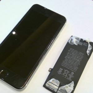 iPhoneSE2バッテリー交換