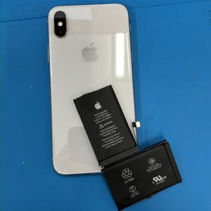 iPhoneX バッテリー交換修理