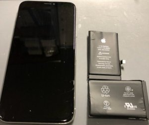 iPhoneX バッテリー交換