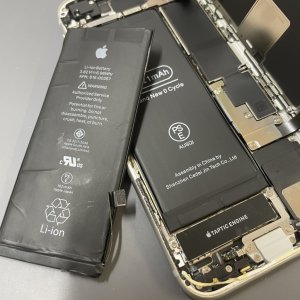 iPhone8 バッテリー交換