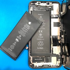 iPhone11 バッテリー交換