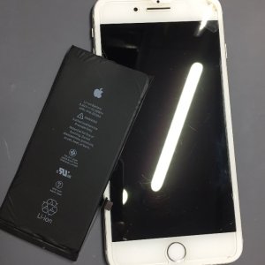 iPhone7 バッテリー交換