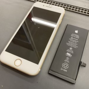iPhone7　バッテリー交換