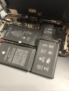 iPhoneXSMax バッテリー交換