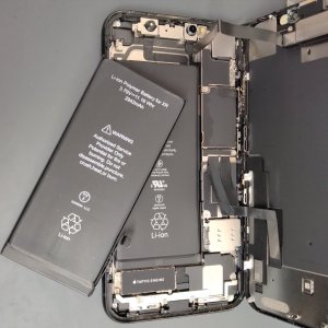iPhoneXR　バッテリー交換
