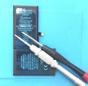 iPhoneX バッテリー交換