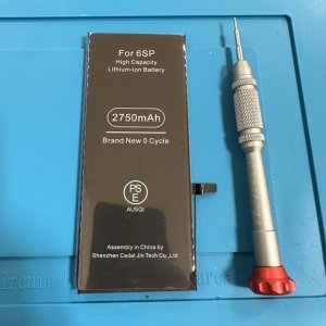 iPhone6SPlus バッテリー交換