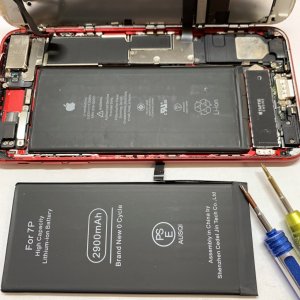 iPhone7Plus バッテリー交換