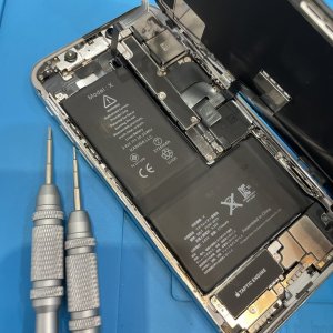iPhoneX バッテリー交換