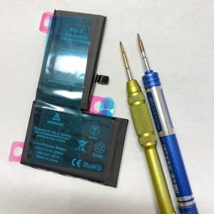 iPhoneX バッテリー交換