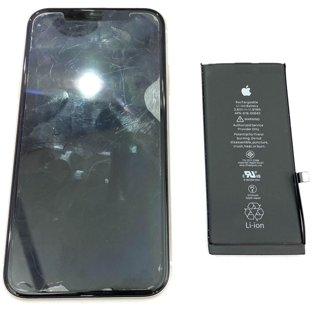 iPhone11 バッテリー交換