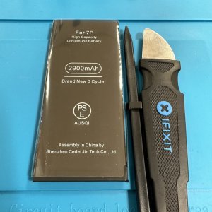 iPhone7Plus バッテリー交換