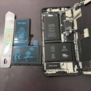 iPhoneX バッテリー交換