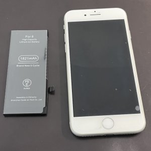 iPhone8 バッテリー交換