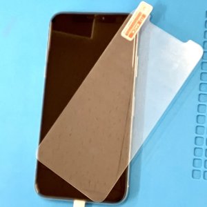 iPhoneX 強化ガラス貼り付け