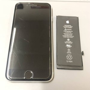 iPhone8 バッテリー交換