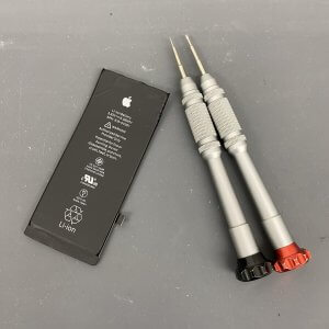 iPhone8 バッテリー交換