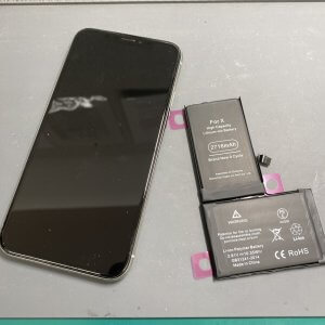 iPhoneX バッテリー交換