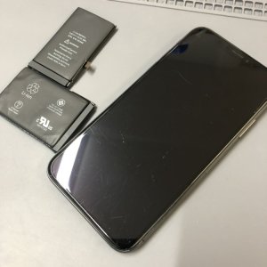 iPhoneX バッテリー交換