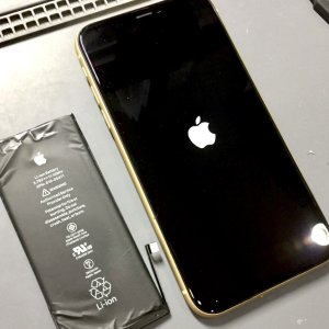 iPhoneXR バッテリー交換