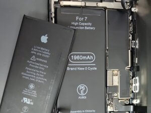 iPhone7 バッテリー交換