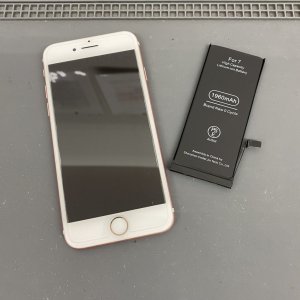 iPhone7 バッテリー交換