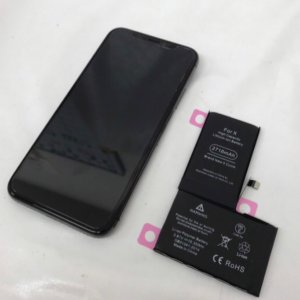 iPhoneX 充電悪化 バッテリー交換
