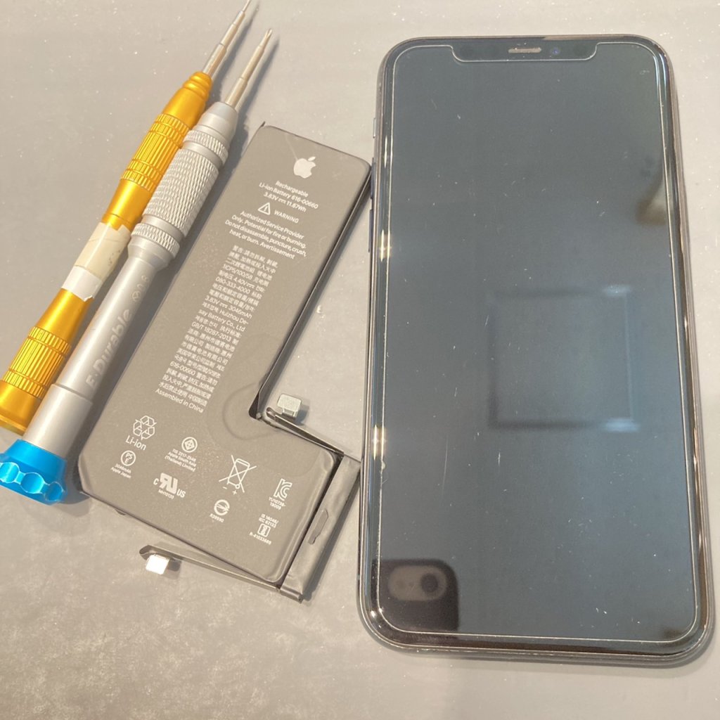 iPhone11Pro バッテリー交換修理 即日 早い データはそのまま!