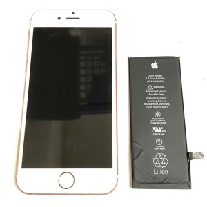 iPhone6　バッテリー交換