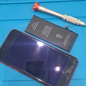 iPhone8 バッテリー交換