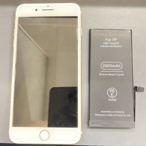 iPhone7Plus　バッテリー交換