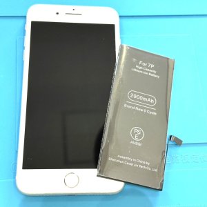 iPhone7plus バッテリー交換