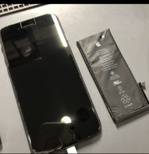 iPhoneSE2 バッテリー交換