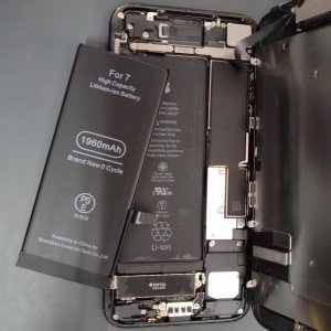 iPhone7 バッテリー交換