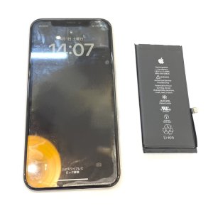 iPhone11　バッテリー交換