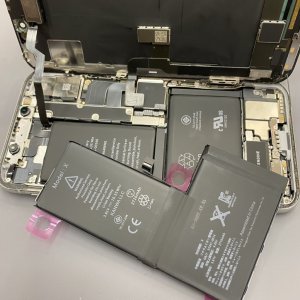 iPhoneX バッテリー交換