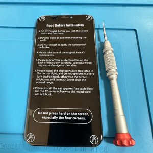 iPhoneXS 液晶交換