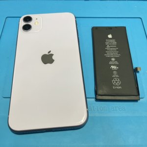 iPhone11　バッテリー交換