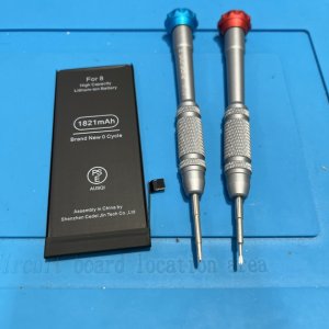iPhone8 バッテリー交換