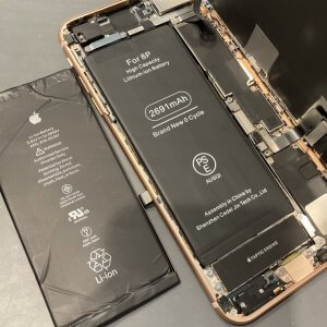 iPhone8Plus バッテリー 交換 修理