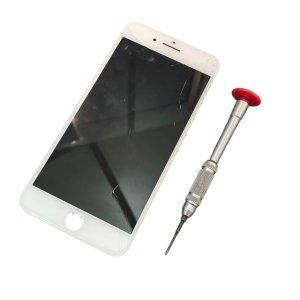 iPhone8Plus パネル交換 画面割れ