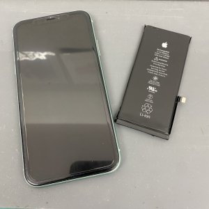 iPhone11 バッテリー交換