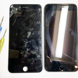 iPhone7plus フロントパネル交換