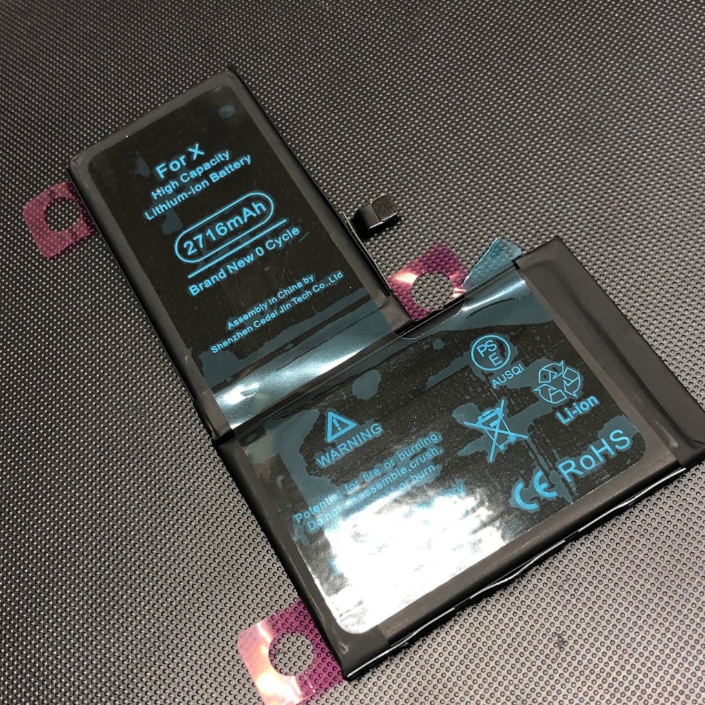 iPhoneX バッテリー交換