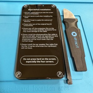 iPhoneXS 液晶交換