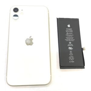 iPhone11　バッテリー交換