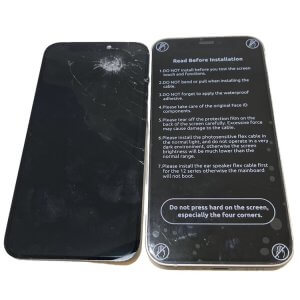 iPhone12mini フロントパネル交換