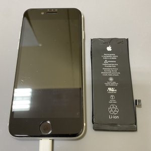 iPhoneSE2　バッテリー交換